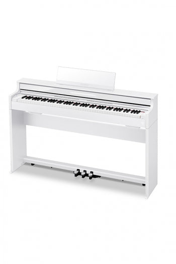Casio AP-S450 Upright Wooden Keys Digital Piano, White