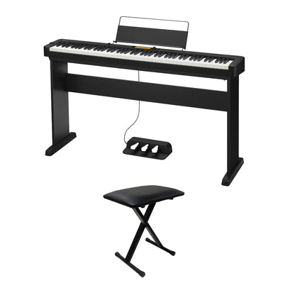 Casio CDP-S360 88-Keys Portable Digital Piano, Black