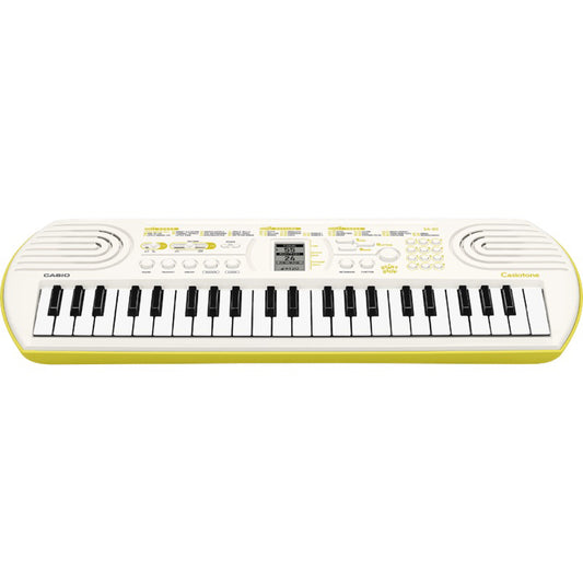 Casio SA-80 44-Keys Mini Digital Electronic Keyboard, White
