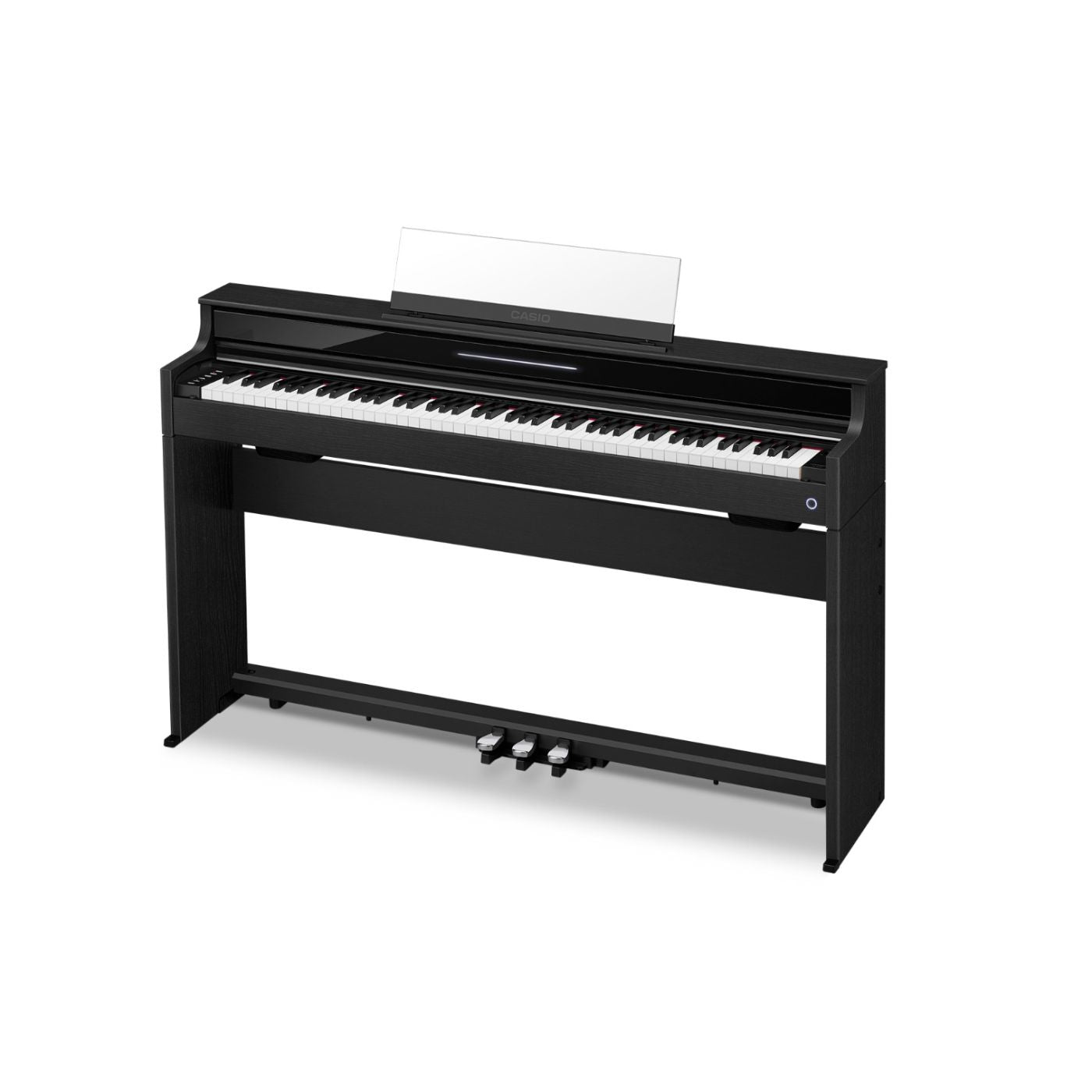 Casio AP-S450 Upright Wooden Keys Digital Piano, Black