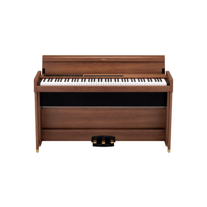 Korg Poetry Upright Digital Piano featuring PLEYEL Piano Tone with RH3 Keyboard, Poetic Brown