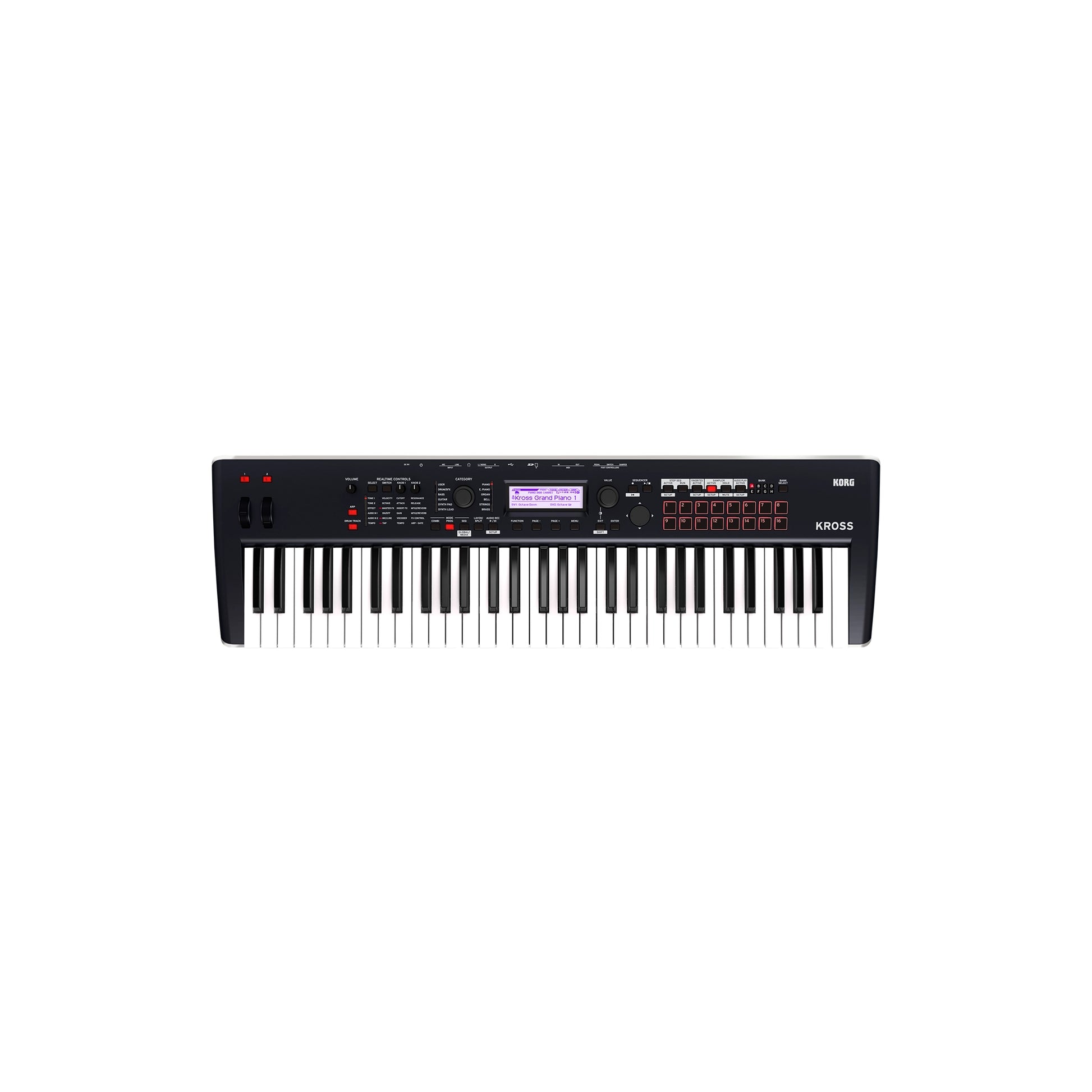 Shop Korg Kross 2 61 Keys Digital Synthesizers Workstation at SR Lifestyle Singapore with latest sales, promotions, bundles, pricing with official warranty. Shop Korg keyboard, digital piano, synthesizers, workstations, midi controller at SRLifestyleSingapore.com