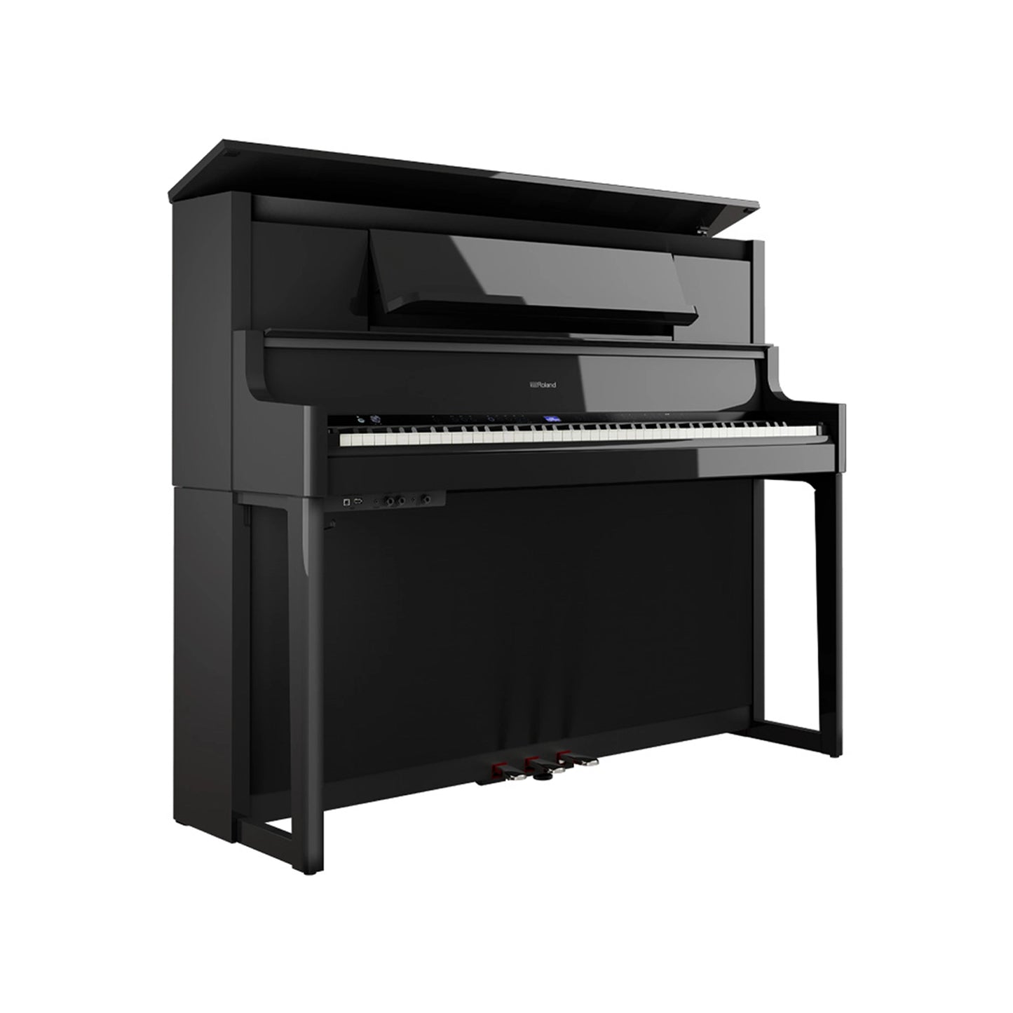 Roland LX-9 PE Flagship Upright Cabinet Digital Piano with Hybrid Grand Keyboard, Polished Ebony