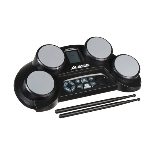 Alesis CompactKit 4 Portable Tabletop Digital Electronic Drum Kit