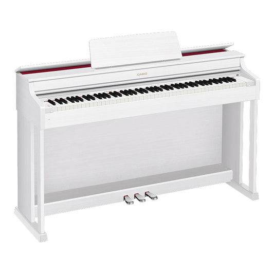 Casio AP-470 Celviano Upright Digital Piano, White