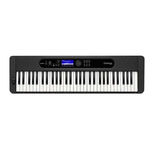 Casio CT-S400 Casiotone 61-Keys Digital Electronic Keyboard, Black