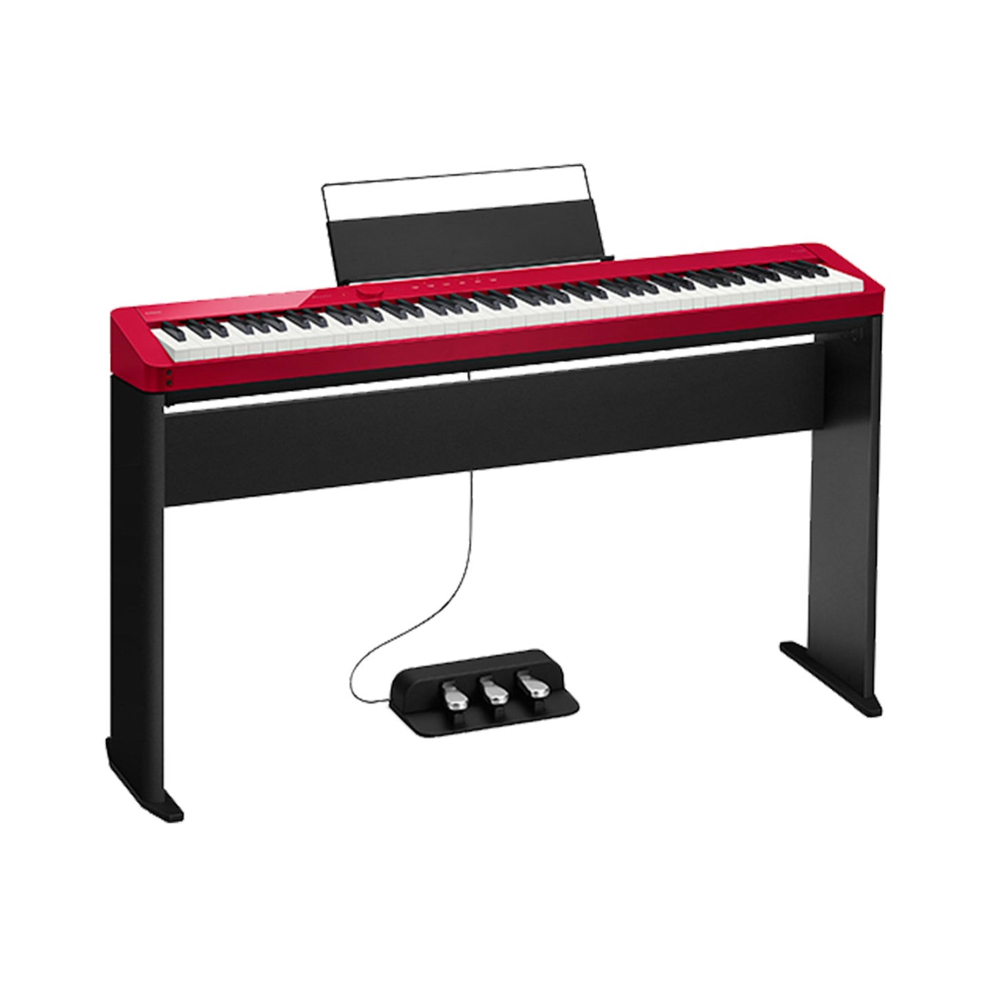 Casio PX-S1100 88-Keys Privia Portable Digital Piano, Red