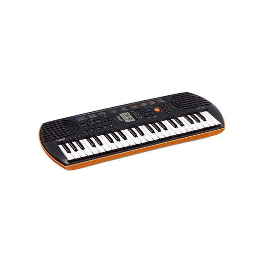 Casio SA-76 44-Keys Mini Digital Electronic Keyboard, Orange