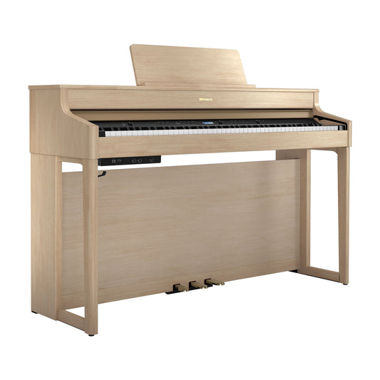 Roland HP702 Upright Digital Piano, Light Oak
